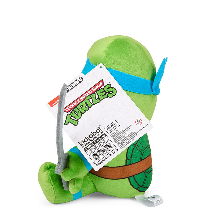 Teenage Mutant Ninja Turtles (Cartoon) - 7.5" Phunny Plush - Leonardo  - English Edition - R Exclusive