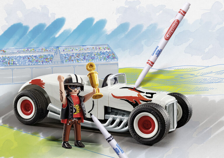 PLAYMOBIL Color : Voiture de course