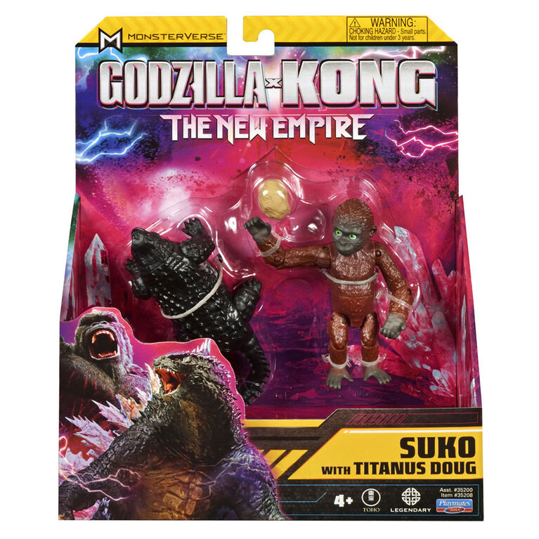 Godzilla x Kong Figurine 6 "Suko avec Titanus Doug