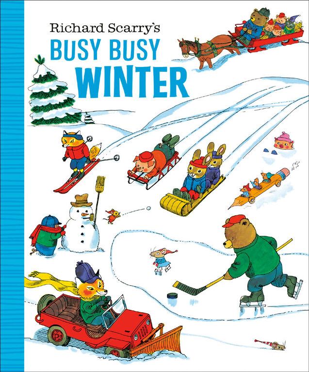 Richard Scarry's Busy Busy Winter - English Edition
