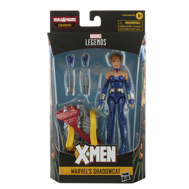 Marvel Legends Series 6-inch Scale Action Figure Toy Marvel's Shadowcat and 1 Build-A-Figure Part