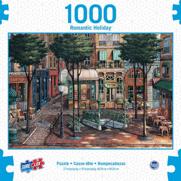 Sure-Lox Romantic Holiday Assorted 1000 Piece Puzzles