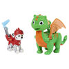 PAW Patrol, Figurines articulées Rescue Knights Marshall and Dragon Jade