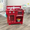 KidKraft - Kitchenette enfant en bois classique - Rouge