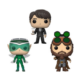 Funko POP! Movies: Artmeis Fowl - Holly Short/Aretmis Fowl/Mulch Diggems 3-Pack - English Edition - R Exclusive