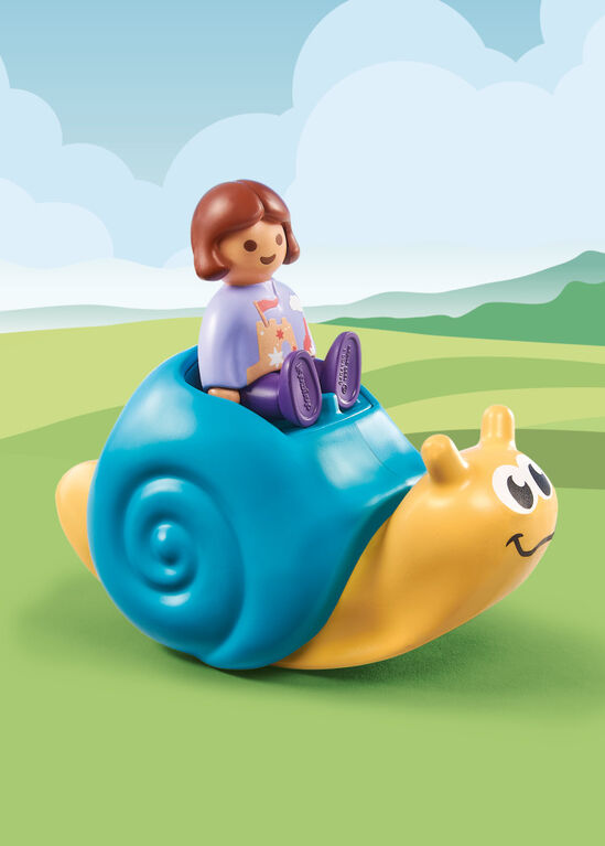PLAYMOBIL 1.2.3 Rocking Snail