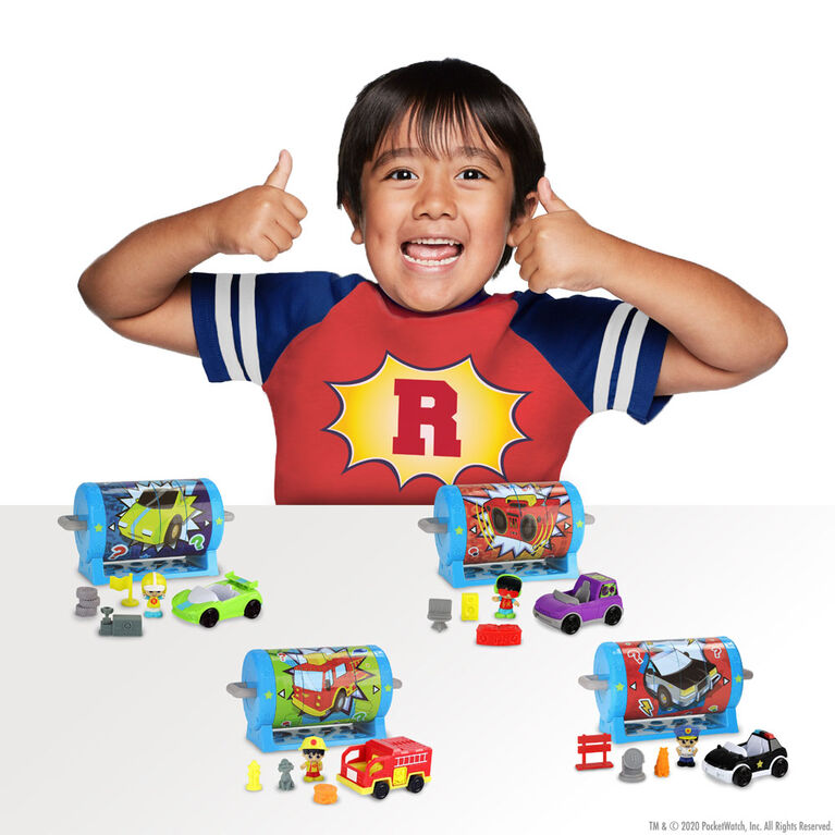 Ryan's Mystery Playdate Picture Puzzle Box, Firefighter Ryan - English Edition