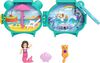 ​Polly Pocket Pet Connects Otter Compact Playset with Mermaid Doll, Otter Figure and Accessory, Stackable