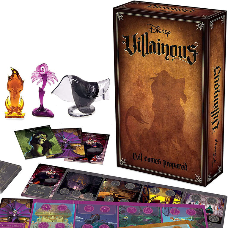 Ravensburger - Disney Villainous: Evil Comes Prepared - English Only