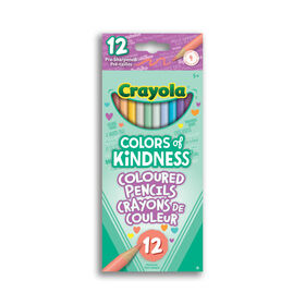 Crayons de couleur Colors of Kindness, boîte de 12