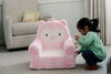 Soft Landing Sweet Seats - Pink Owl Character Chair