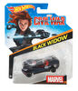 Hot Wheels Marvel Character Car - Black Widow