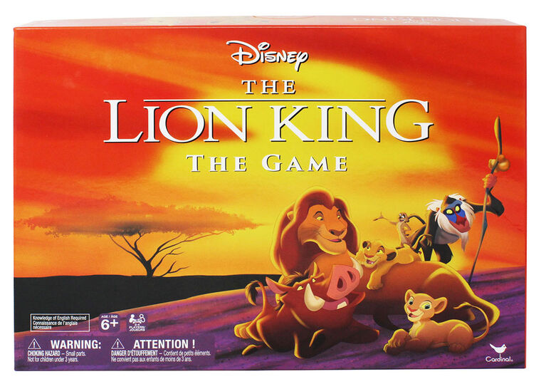 Jeu de société Roi Lion Disney rétro années 90