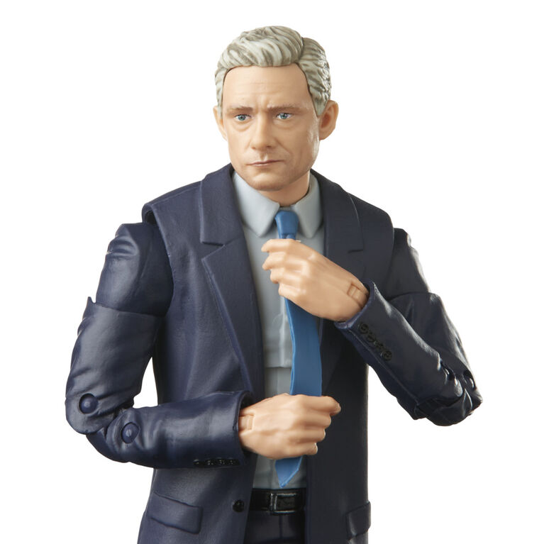 Marvel Legends Series Black Panther Legacy Collection Everett Ross 6-inch MCU Action Figure Toy, 1 Accessory, 3 Build-A-Figure Parts