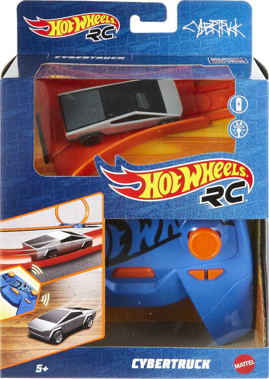 Hot Wheels - Véhicule Téléguidé - Tesla Cybertruck