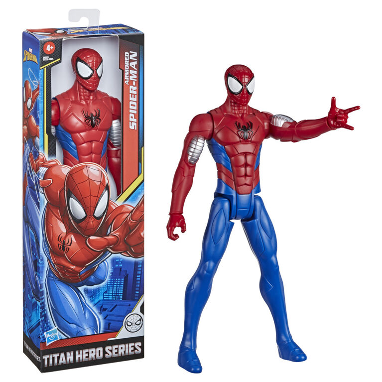 Marvel Spider-Man : Titan Hero Series Web Warriors -  Armored Spider-Man