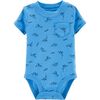 Carter's Dinosaur Collectible Bodysuit - Blue, 12 Months