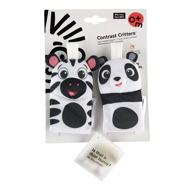 Baby Einstein Contrast Critters High Contrast Finger Puppets Babies R Us Canada