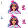 Barbie Cutie Reveal Fantasy Series Doll with Sloth Plush Costume and 10 Surprises