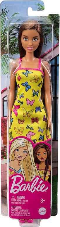 Barbie: Yellow Butterfly Dress