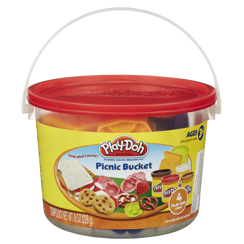 play doh picnic bucket