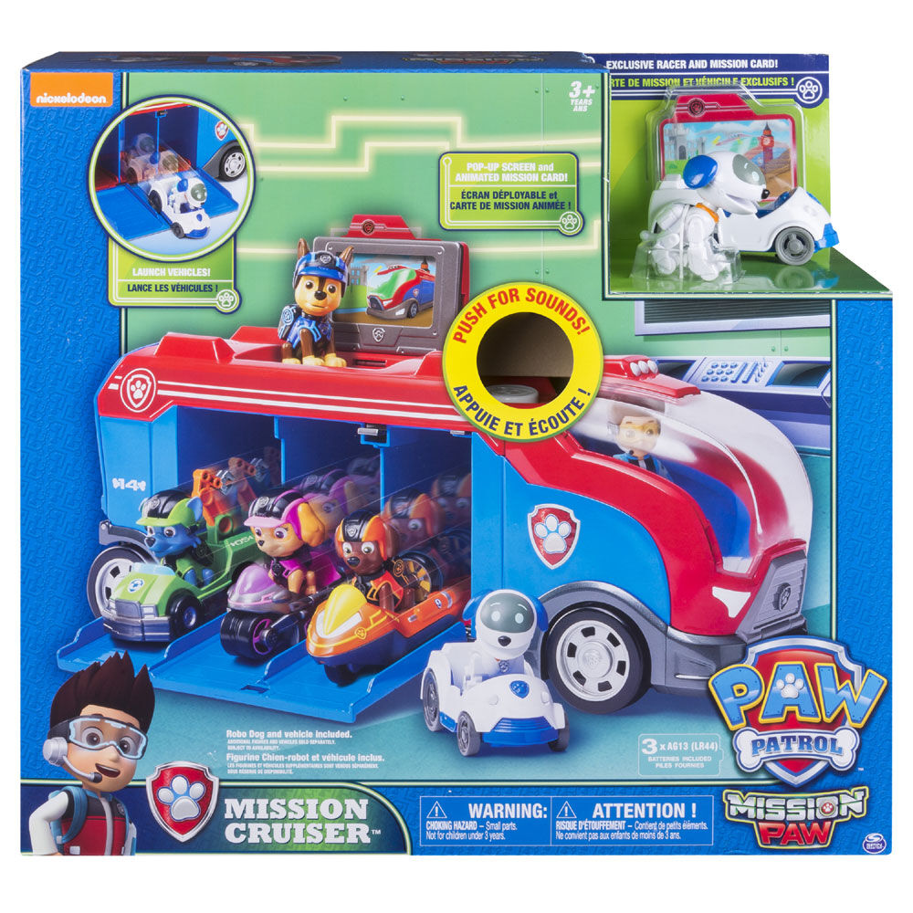 Paw Patrol Mission Paw Mission Cruiser Robo Dog and Vehicle