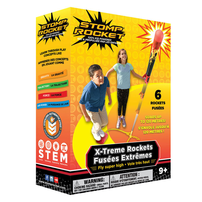 Stomp Rocket X-Treme 6 Rockets