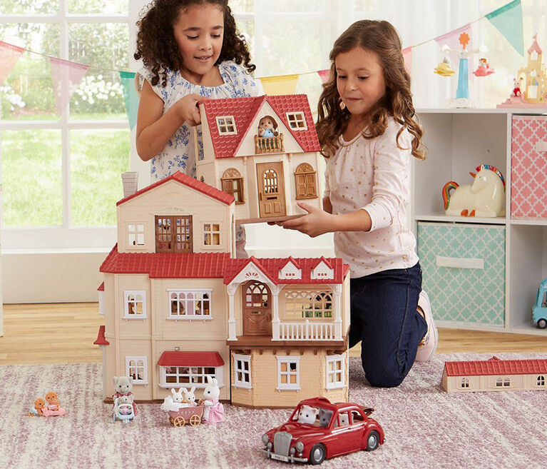 Calico Critters - Premier chalet douillet au toit rouge