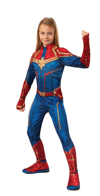 Captain Marvel Costume - Medium 8-10