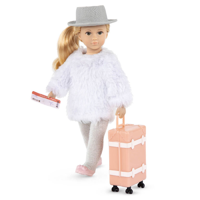 Lori, Leighton's Travel Set, 6-inch Mini Doll and Travel Accessories