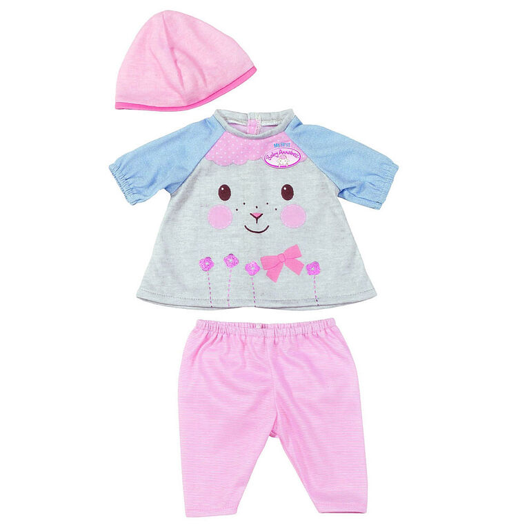 My First Baby Annabell Dress For Fun Grey Pink R Exclusive Toys R Us Canada