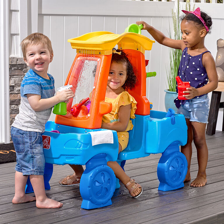 Step2 Car Wash Splash Center - Blue