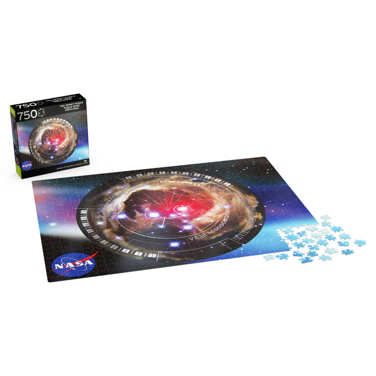Puzzle NASA 750 pièces avec effet aluminium, nébuleuse d'Orion