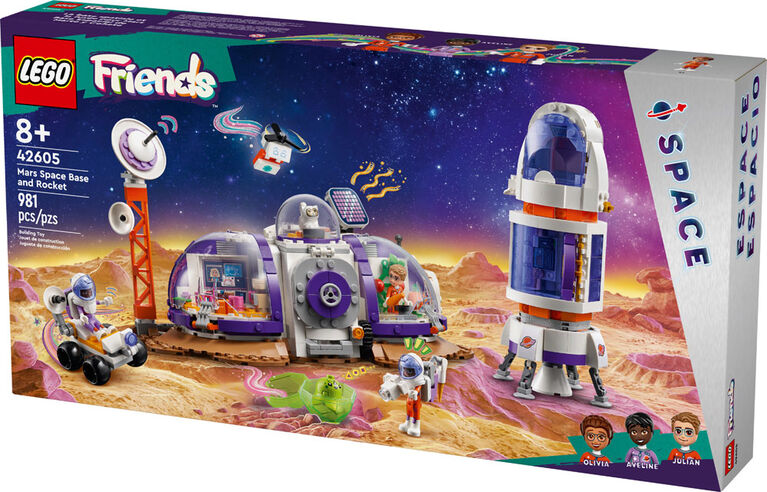 LEGO Friends Mars Space Base and Rocket Set with 4 Characters 42605