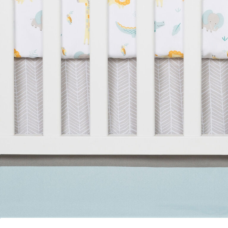 Ensemble de literie 4 pièces pour lit de bébé Sammy & Lou Amis de la jungle