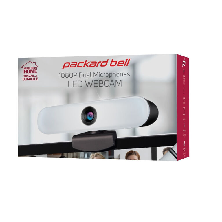 Packard Bell 1080P HD Webcam/LED + Mic - Édition anglaise