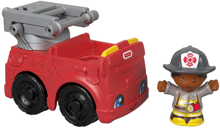 Fisher -Price Little People To The Rescue Fire Truck