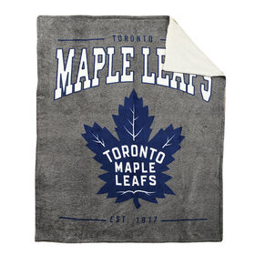 NHL Toronto Maple Leafs Superlux Sherpa Throw, 50" x 60"