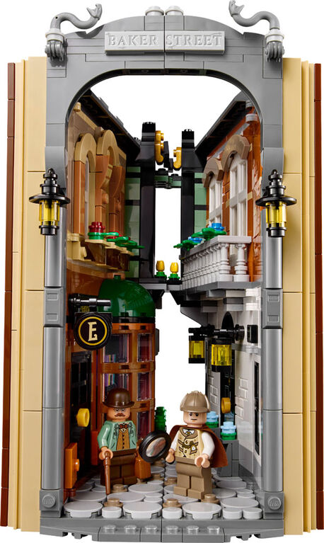 LEGO Icons Sherlock Holmes: Book Nook Kit - Building Set for Adults 18+ - DIY Collectible - 10351
