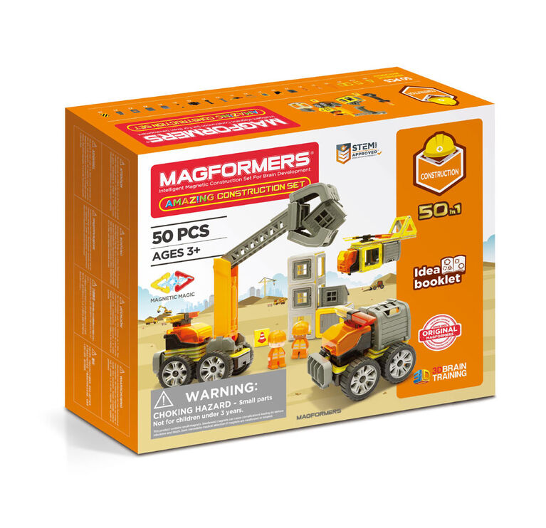 Coffret de construction Magformers Amaz!ng de 50 pièces - Édition anglaise