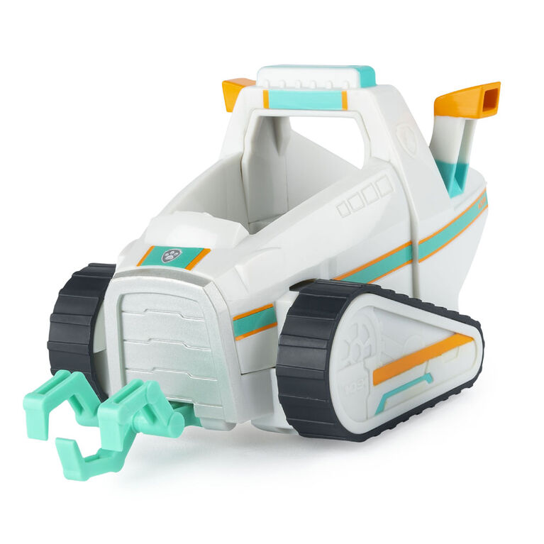 PAW Patrol, Everest Snow Plow, Véhicule avec figurine articulée à collectionner, jouets respectueux de la planète