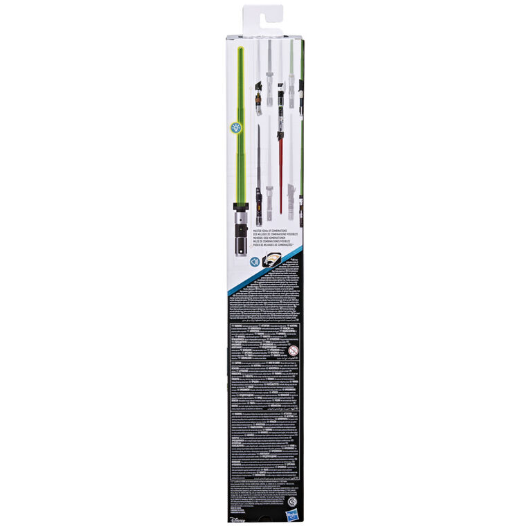 Star Wars Lightsaber Forge Yoda, Green Customizable Electronic Lightsaber, Star Wars Toys for Kids