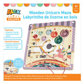 ALEX - Wooden Unicorn Maze