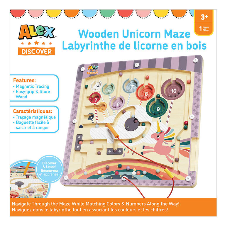 ALEX - Wooden Unicorn Maze