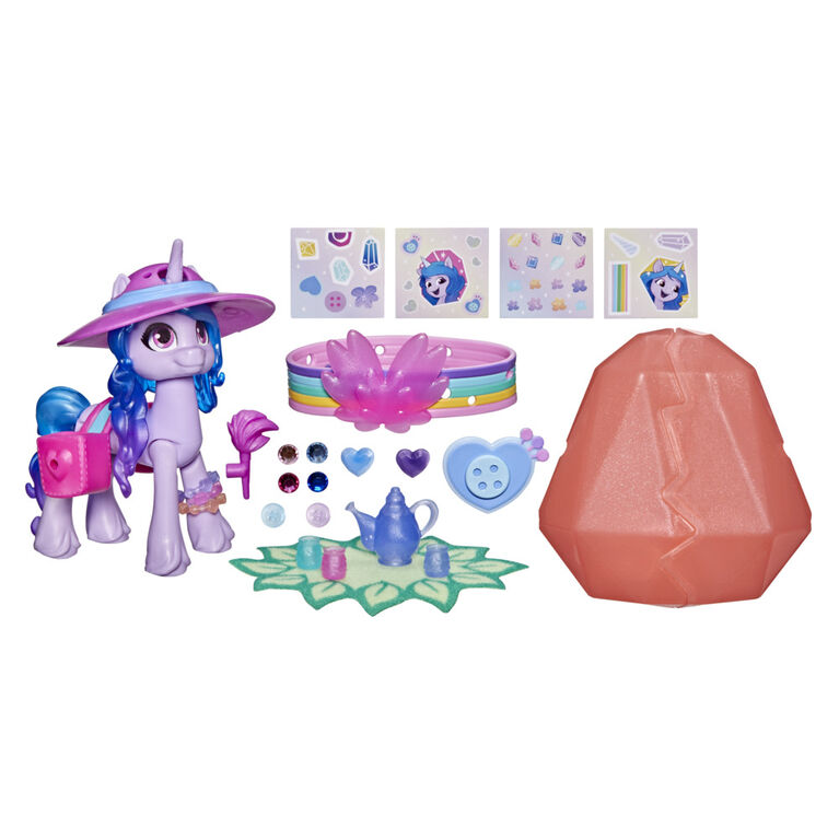 My Little Pony: A New Generation Movie Crystal Adventure Izzy Moonbow -  Purple Pony