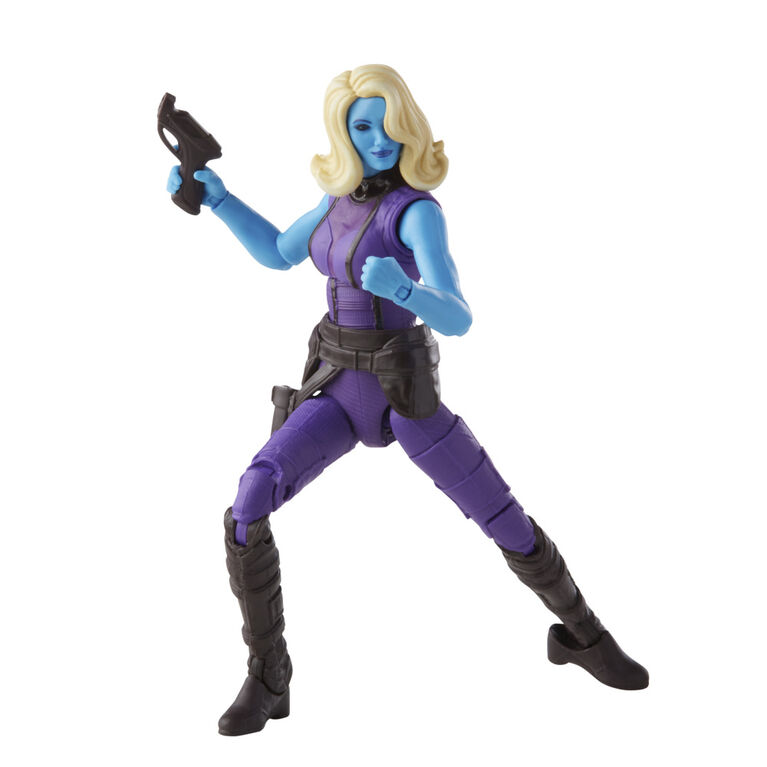 Marvel Legends Series 6-inch Scale Action Figure Toy Heist Nebula and 2 Build-a-Figure Parts