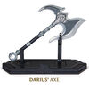 League of Legends, Hache de Darius officielle à collectionner avec socle, arme True Metal, Première Édition à collectionner