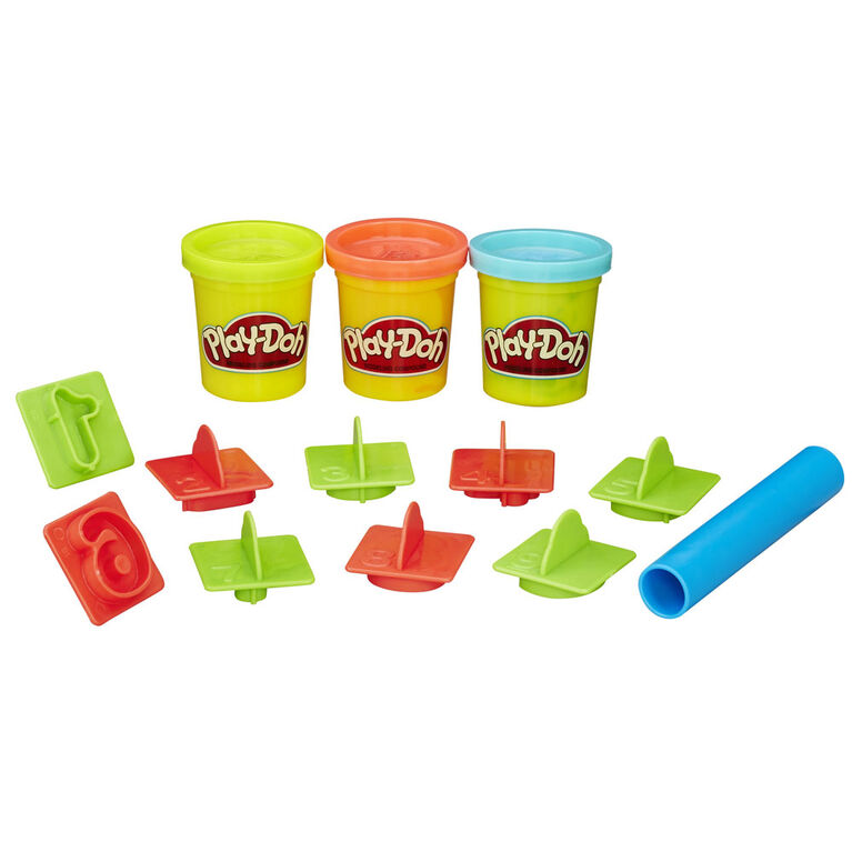 Play-Doh Number-Themed Bucket