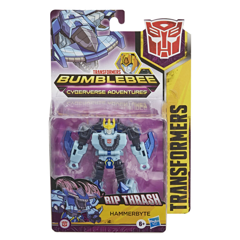 Transformers Action Attackers Warrior Class Hammerbyte Action Figure