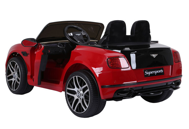 Bentley 12V Ride On - Red And Black - R Exclusive